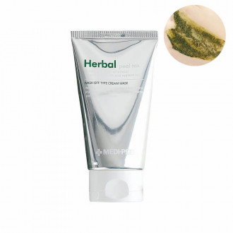 Маска-пілінг очищаюча з ефектом детоксу Medi-Peel Herbal Peel Tox Wash Off Type Cream Mask 120 ml