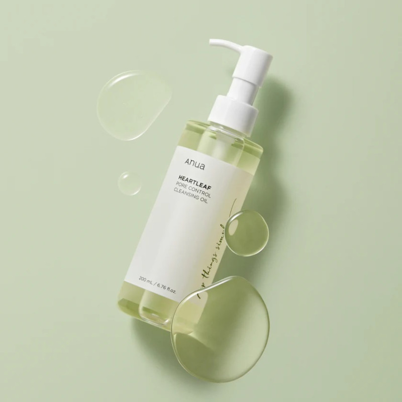 Гідрофільна олія для обличчя Anua Heartleaf Pore Control Cleansing Oil 200ml