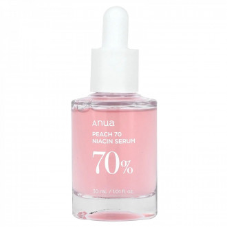Освітлююча сироватка для обличчя Anua Peach 70% Niacinamide Serum 30ml