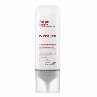 Оздоровлююча маска для шкіри голови Dr.FORHAIR Folligen Scalp Pack, 250мл