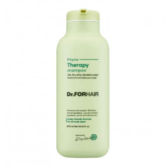 Фітотерапевтичний шампунь для чутливої шкіри голови Dr.FORHAIR Phyto Therapy Shampoo, 300мл