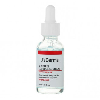 Заспокійлива сироватка з ніацинамідом і цинком J’sDerma Acnetrix Control AC Serum 30 ml