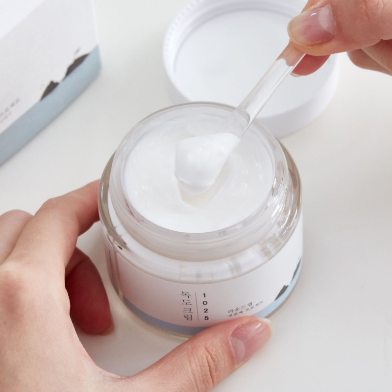 Зволожуючий крем з морською водою ROUND LAB 1025 Dokdo Cream 80 ml
