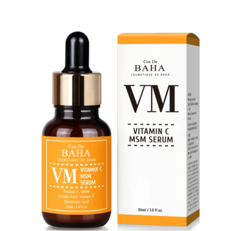 Сироватка з вітаміном С та феруловою кислотою COS DE BAHA Vitamin C MSM Serum 