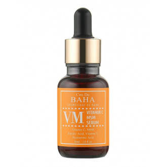 Сироватка з вітаміном С та феруловою кислотою COS DE BAHA Vitamin C MSM Serum 