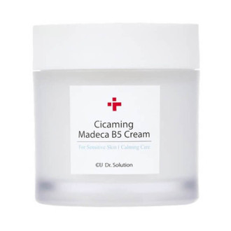 Заспокійливий крем з центелою і пантенолом CU SKIN Dr.Solution Cicaming B5 Madeca Cream 70 мл