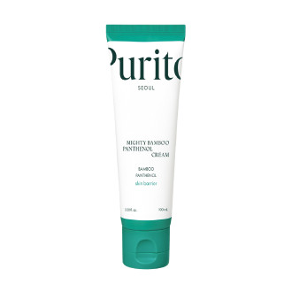 Бар’єрний крем з екстрактом бамбука та пантенолом Purito Seoul Mighty Bamboo Panthenol Cream, 100 мл