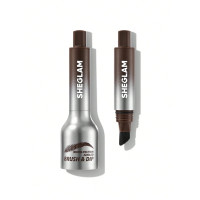 Помадка для брів Sheglam Brow-Fection Angled Brush and Dip - Chocolate