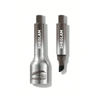 Помадка для брів Sheglam Brow-Fection Angled Brush and Dip - Espresso