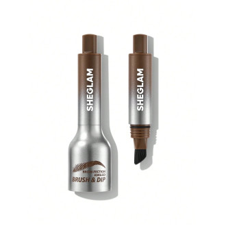 Помадка для брів Sheglam Brow-Fection Angled Brush and Dip - Taupe