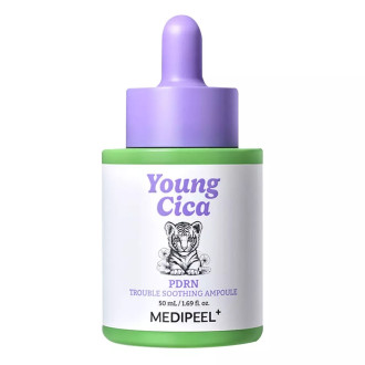 Заспокійлива ампульна сироватка з PDRN і екзосомами Medi-Peel Young Cica PDRN Trouble Soothing Ampoule, 50ml