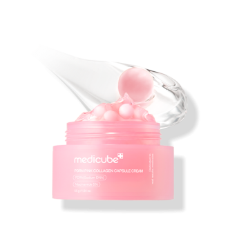 Капсульний крем з колагеном та полінуклеотидами Medicube PDRN Pink Collagen Capsule Cream, 55 г