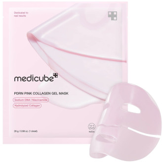 Гідрогелева маска з PDRN та колагеном Medicube PDRN Pink Collagen Gel Mask, 28 г