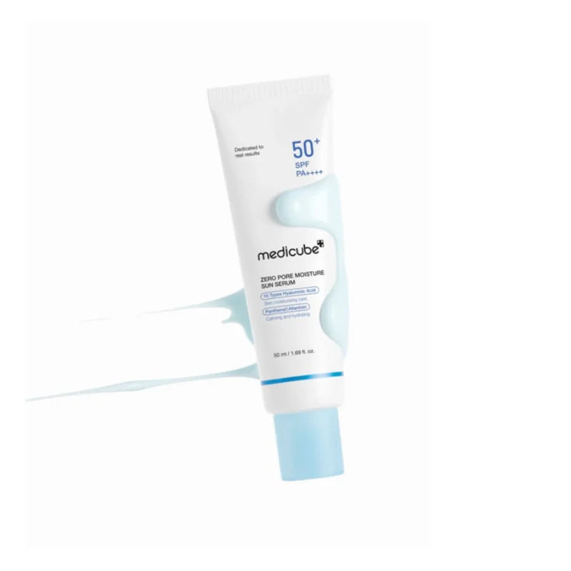 Зволожувальна сонцезахисна сироватка для обличчя Medicube Zero Pore Hydrating Sun Serum SPF50+ PA++++, 50 ml