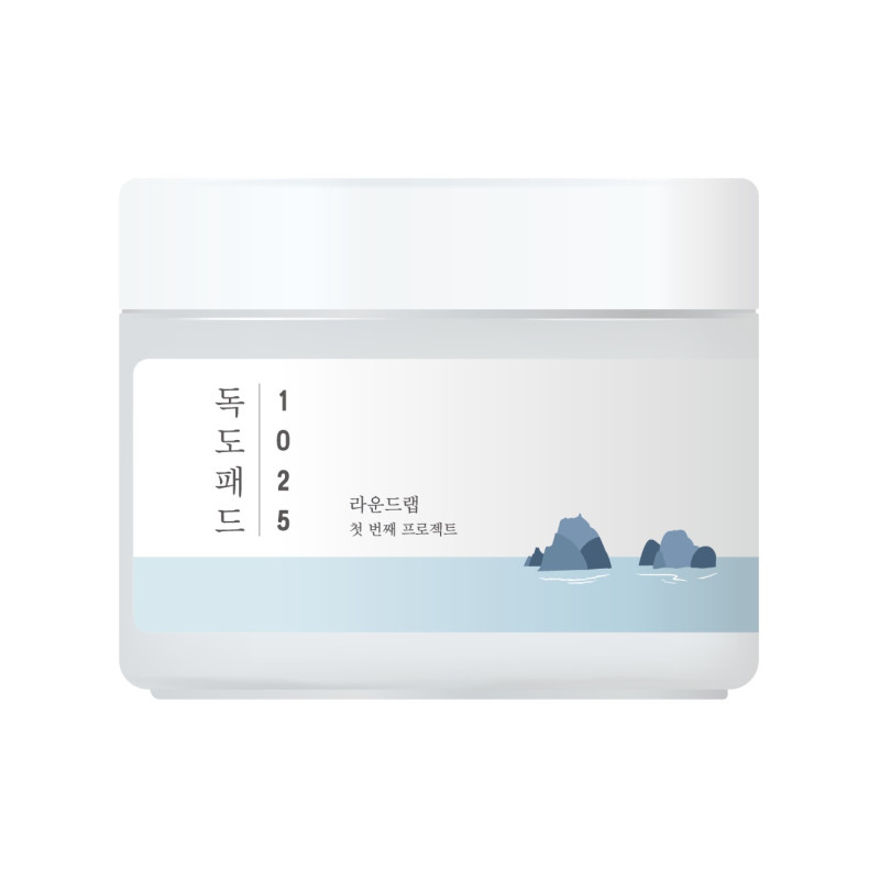 Заспокійливі тонер-педи ROUND LAB 1025 Dokdo Pad 70шт
