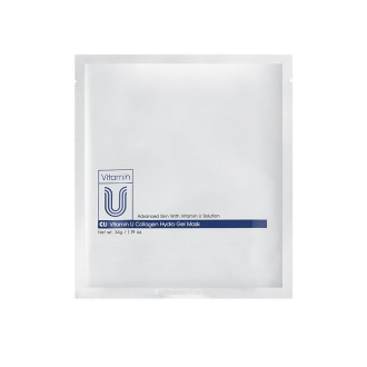 Гідрогелева маска подвійної дії для наповнення та сяйва шкіри CU SKIN Vitamin U Collagen Hydro Gel Mask