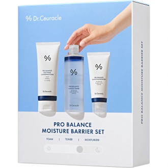 Набір для зволоження та відновлення бар'єру шкіри Dr.Ceuracle Pro Balance Moisture Barrier Set, 3 в 1