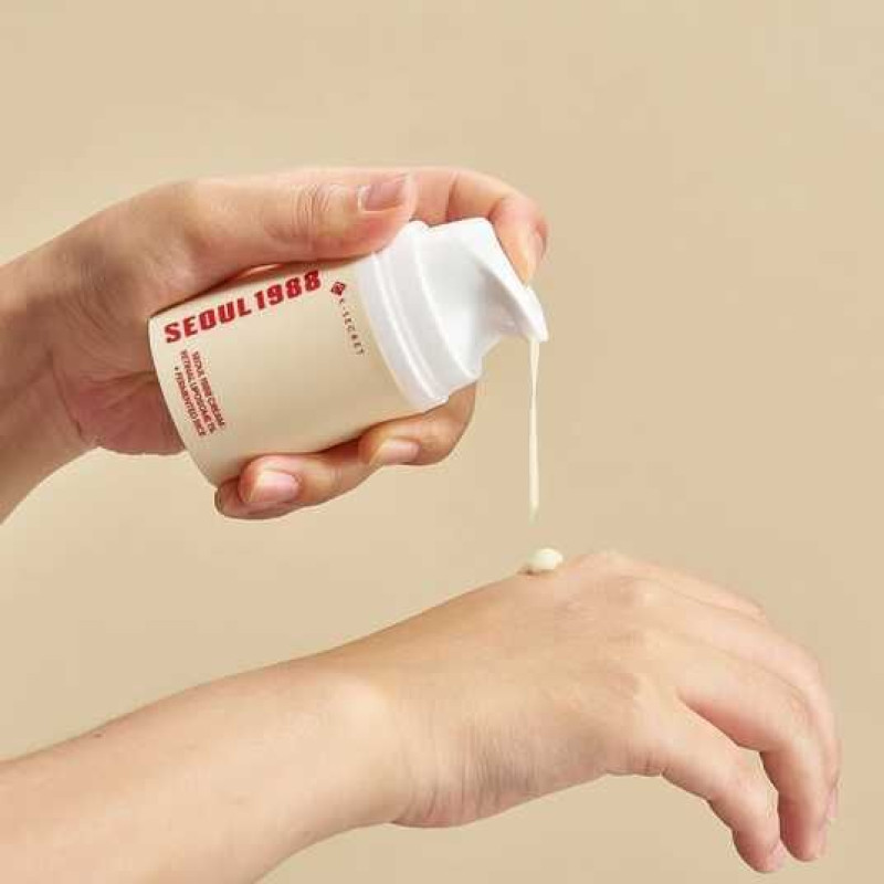 Антивіковий крем для обличчя з ретиналем K-Secret Seoul 1988 Cream Retinal Liposome 1% + Fermented Rice, 50ml
