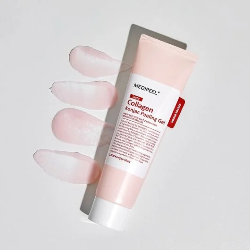 Пілінг-скатка для обличчя Medi-Peel Red Lacto Collagen Konjac Peeling Gel 95ml