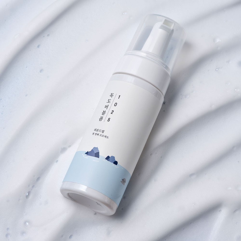 Очищуюча пінка для проблемної шкіри ROUND LAB 1025 Dokdo Bubble Foam 150 ml