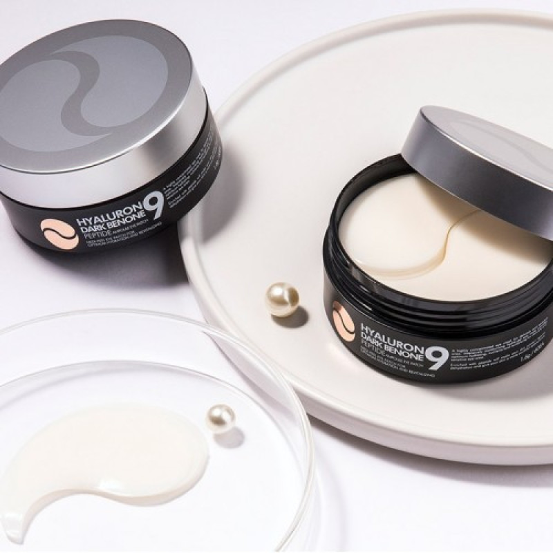 Освітлюючі патчі під очі з пептидами Medi-Peel Hyaluron Dark Benone Peptide 9 Ampoule Eye Patch 60шт