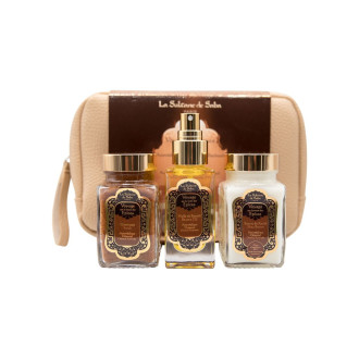 Набір для тіла Аюрведичний La Sultane de Saba Coffret Voyage sur la Route des Epices Ayurvedique