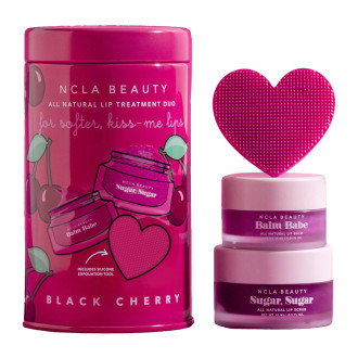 Подарунковий набір для догляду за губами «Вишня» NCLA Beauty Black Cherry Lip Care Set