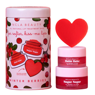 Подарунковий набір для догляду за губами «Брусниця» NCLA Beauty Winter Berries Lip Care Set
