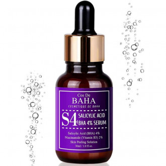 Сироватка із саліциловою кислотою COS DE BAHA Salicylic Acid 4% Serum 30 мл