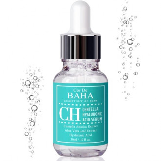 Відновлююча сироватка з центелою азіатською Cos De BAHA Centella Hyaluronic Acid Serum  30 мл.