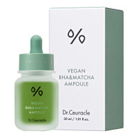 Ампульна сироватка з BHA кислотою та екстрактом Матчa Dr.Ceuracle Vegan BHA&Matcha Ampoule, 30 мл