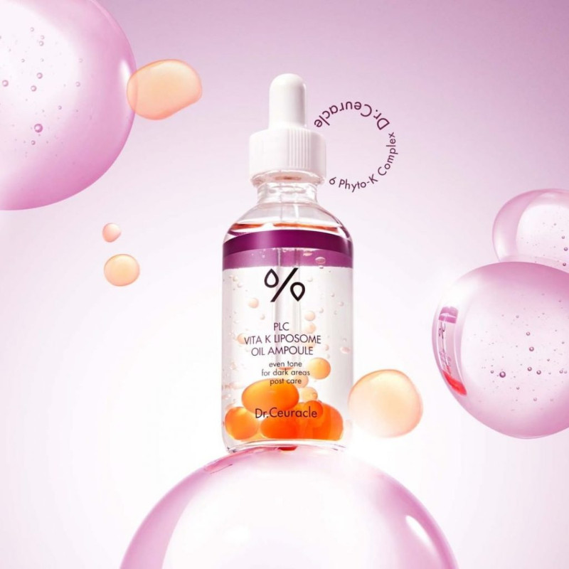 Ампула проти куперозу з вітаміном К Dr. Ceuracle PLC Vita K Liposome Oil Ampoule