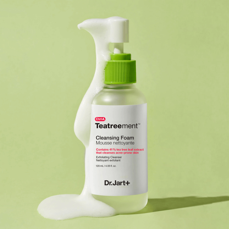 Пінка для вмивання з екстрактом чайного дерева Dr. Jart+ Ctrl-A Teatreement Cleansing Foam 120ml