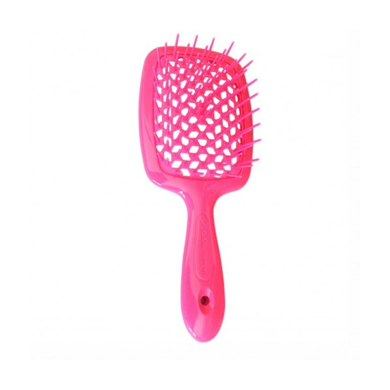 Гребінець для волосся Janeke Superbrush 1830 - рожевий неон