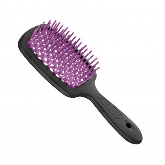 Гребінець для волосся Janeke Superbrush 1830 Original - Чорна з фіолетовим