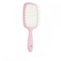 Гребінець для волосся Janeke Superbrush 1830 - рожева та біла