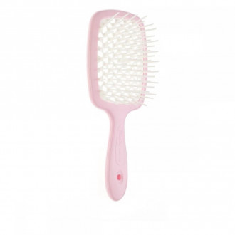 Гребінець для волосся Janeke Superbrush 1830 - рожева та біла