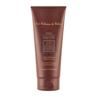 Зволожуючий крем для душа лотос та франжіпані La Sultane De Saba Shower Cream Lotus And Frangipani Flower