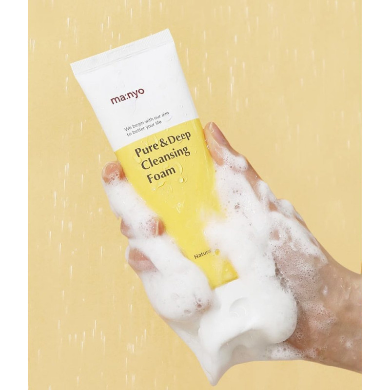 Пінка для глибокого очищення пор з керамідами Manyo Factory Pure Deep Cleansing Foam
