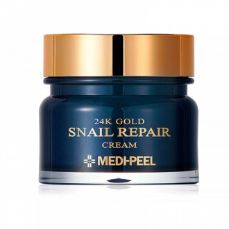 Антивіковий крем з екстрактом равлика та золотом MEDI-PEEL 24K Gold Snail Repair Cream 50 ml