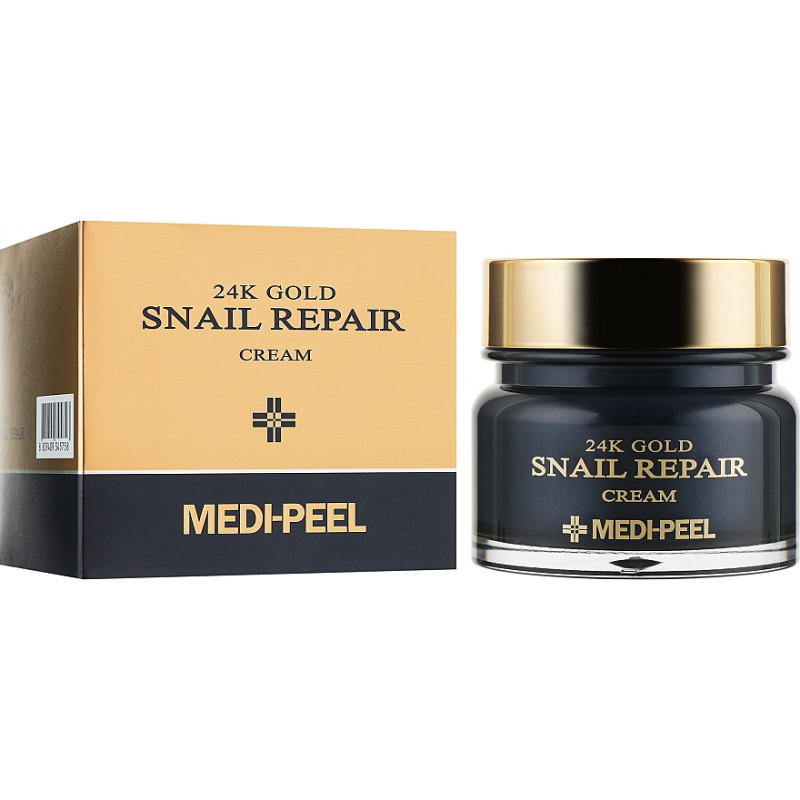 Антивіковий крем з екстрактом равлика та золотом MEDI-PEEL 24K Gold Snail Repair Cream 50 ml
