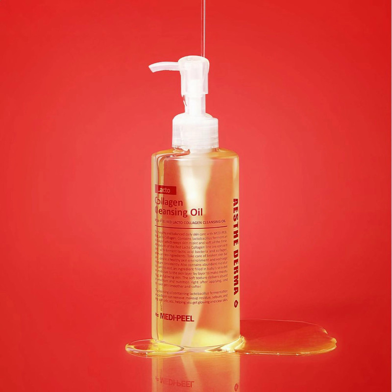 Гідрофільна олія з лактобактеріями Medi-Peel Red Lacto Collagen Cleansing Oil