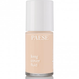 Тональний крем вирівнюючий для сухої шкіри Long Cover Fluid Paese 30ml