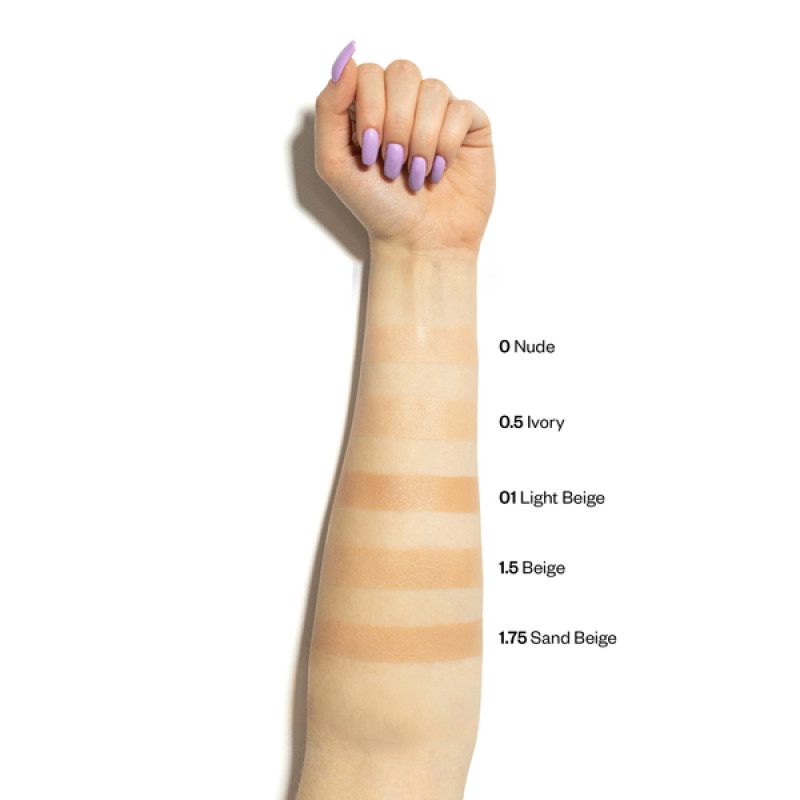Тональний крем вирівнюючий для сухої шкіри Long Cover Fluid Paese 30ml