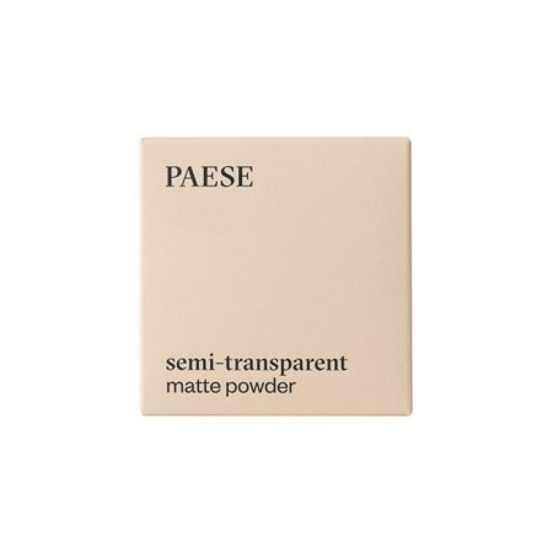 Матуюча пудра Paese Semi-transparent  5A naturalny  9 гр