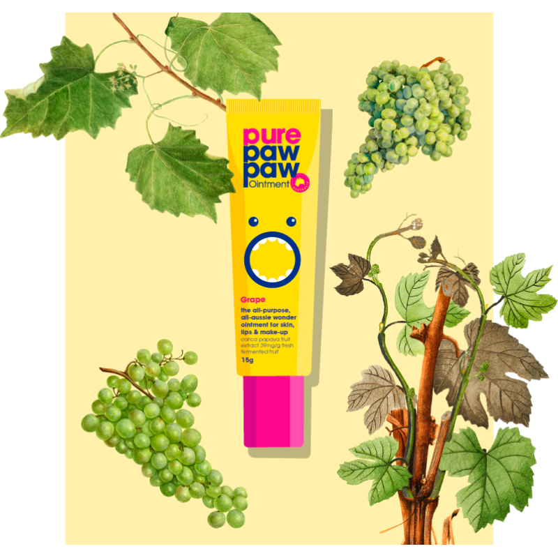 Відновлюючий бальзам Pure Paw Paw Grape з ароматом "Виноград", 15g