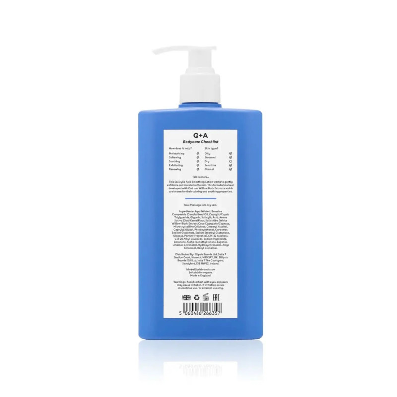 Заспокоюючий лосьйон для тіла Q+A Salicylic Acid Smoothing Lotion 250ml