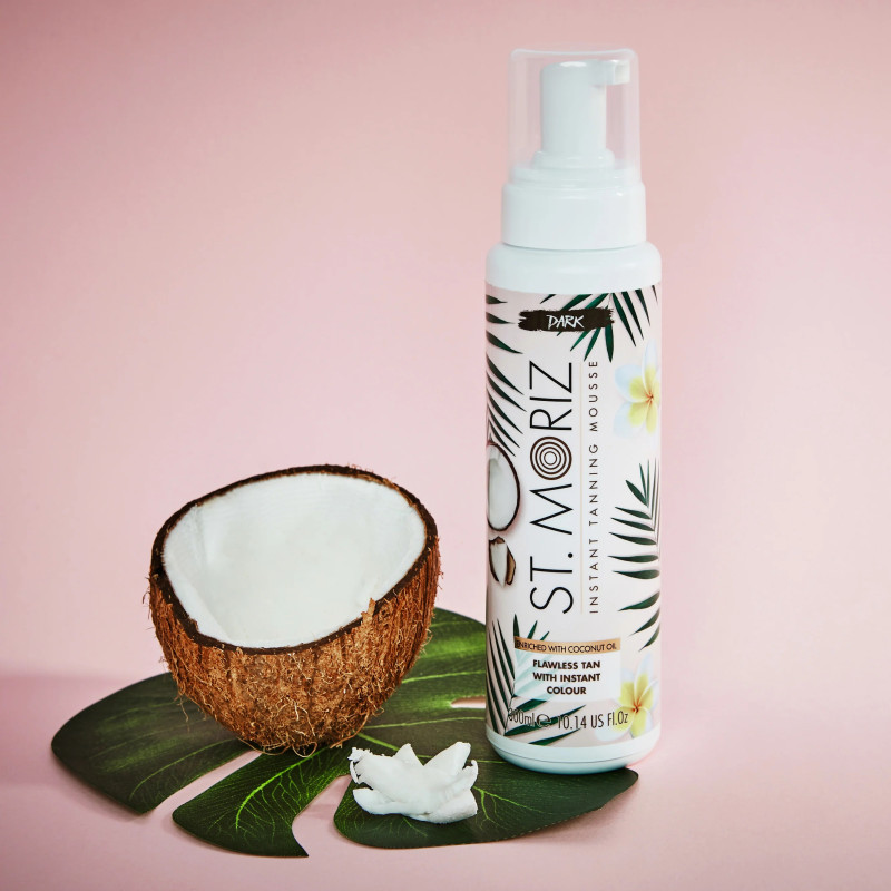 Автобронзат-мусс St.Moriz Pro Dark Coconut, 300 мл