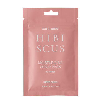 Зволожуюча маска з соком гібіскусу Rated Green Cold Brew Hibiscus Moisturizing Scalp Pack 50 ml
