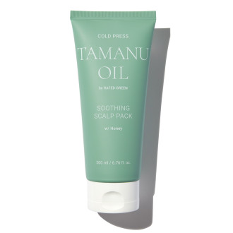 Маска заспокійлива з олією таману Rated Green Cold Press Tamanu Soothing Scalp Pack 200 ml